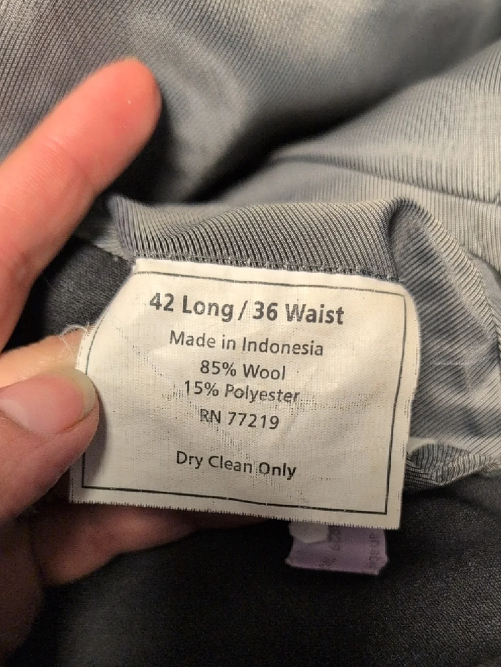 Men's Classic Charcoal Two-Piece Suit - Tailored Notch Lapel - Picture 12 of 12